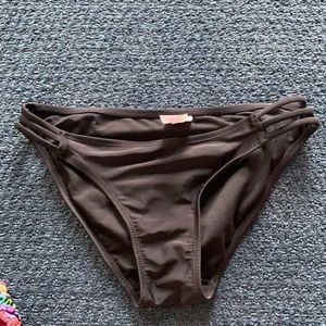 Black bikini bottoms
